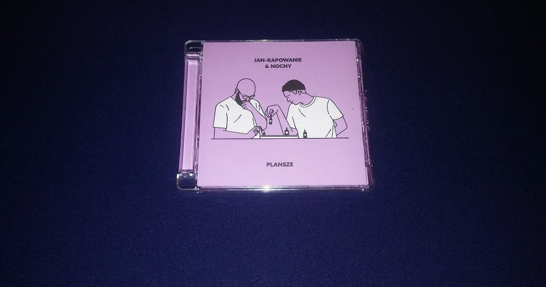 Jan Rapowanie okładka Plansz album Rap CD