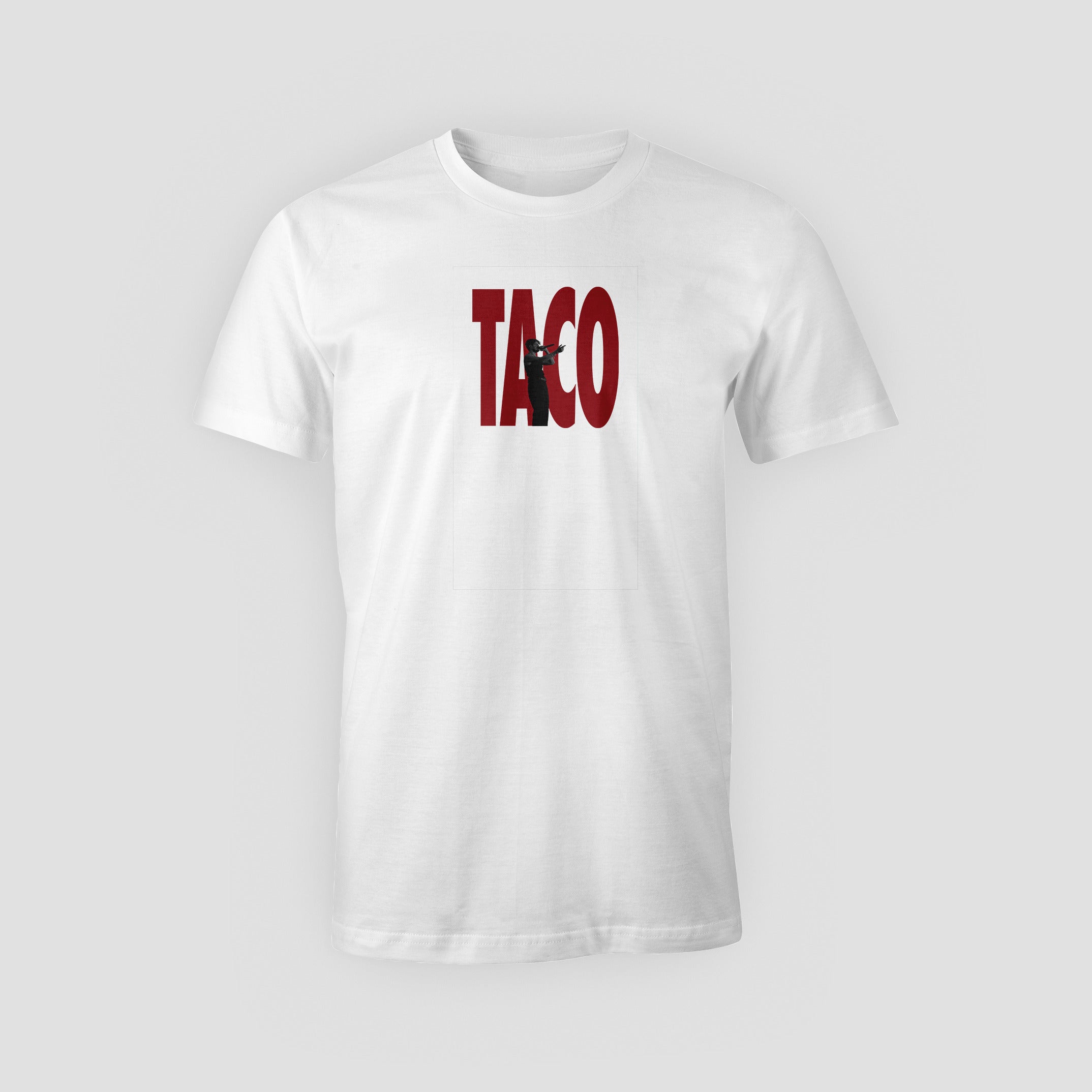 Koszulka TACO Hemingway czerwony napis rap T-shirt