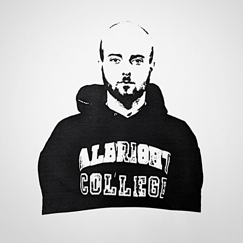Nadruk Bedoes 2115 koszulka t-shirt rap print balck and white 