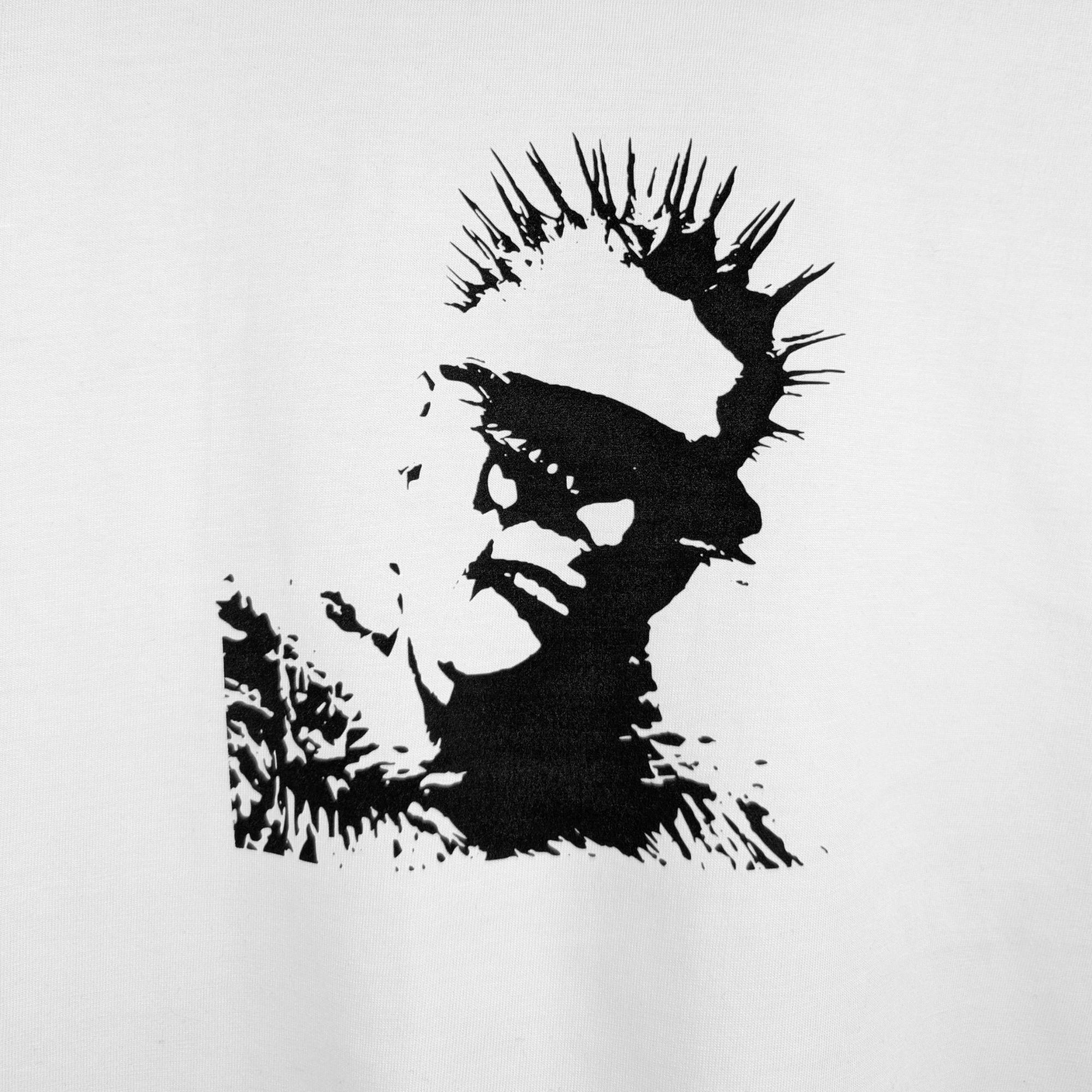 OKI 47 Rap Jeżyk nadruk t-shirt