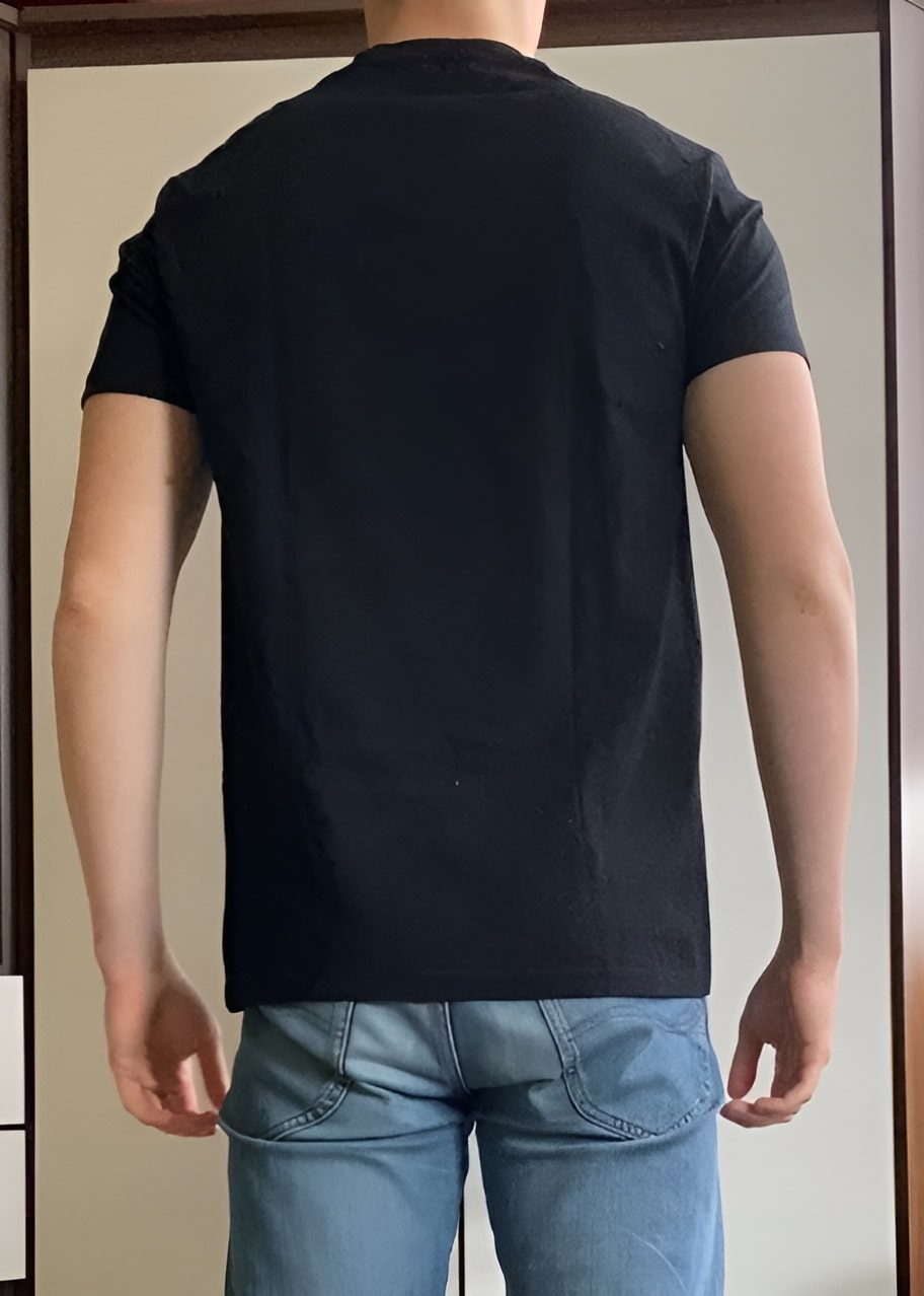 Koszulka Basic Regular Fit T-shirt (czarna)